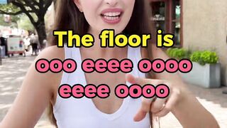 The floor is oooo