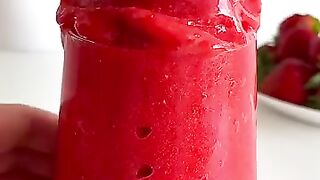 3-ingredient Strawberry Sorbet