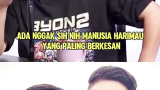 RANDPUNK JADI MANUSIA HARIMAU LAGI DISINI..  #randipunk #byoncombat #byon2