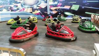 Dodging Cars at Onederland Lucky One Mall