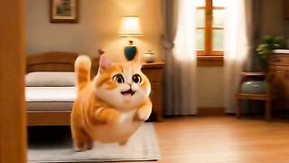 This Fat Cat Has the Funniest Morning Routine! What Happens After Waking Up Makes Many People Laugh Out Loud! ????????"