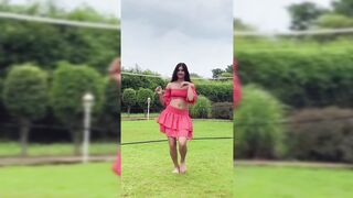 Indian Girl Jahnvi Choudhary  Dance