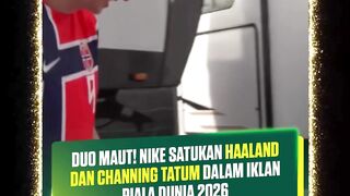 Kolaborasi unik antara bintang sepak bola dan aktor Hollywood