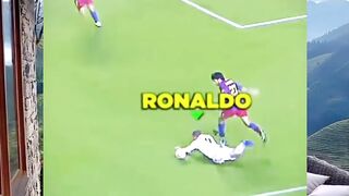 Dibuat kesal? Ronaldo memilih menjawabnya di atas lapangan ????????