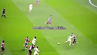 Lamine Yamal dribble
