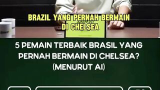 5 Pemain Terbaik brasil yang pernah bermain di chelsea  #chelsea #mamatalkatiri #coachjustin