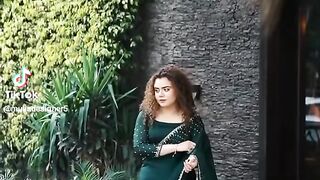 Latest Bottle Green Colour Sari