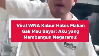 seorang pria Warga Negara Asing (WNA) marah-marah viral di media sosial. 2