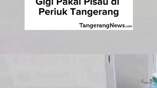Seorang perawat di sebuah klinik gigi di Tangerang menjadi korban penusukan oleh pasiennya 2