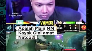 Lucu banget Natco main Karie ????|| SRG vs Vamos Game 2 Final MPL Malaysia