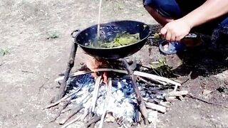 Makanya masakan belum kelar jangan dipamerin dulu
