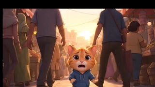 ???? Meow Gets Lost! Will He Ever Find His Family Again? | Pixar-Style 3D Animation