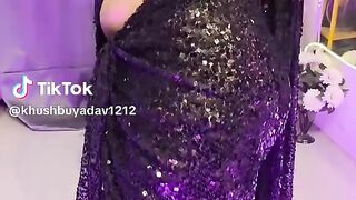 Black Hot Sari
