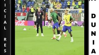 Pemanasan Timnas Brasil