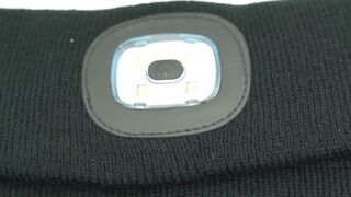 Etsfmoa Unisex Beanie Hat with The Light Gifts for Men Dad Father USB Rechargeable Caps