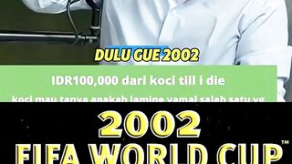 Ketika pange punya guru yang Pecinta Bola  #worldcup2026 #worldcup2002
