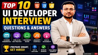 UI Developer Interview Questions and Answers | Front-End Interview Tips