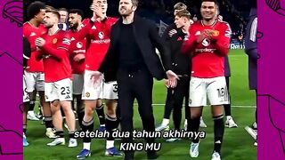 Penantian dua tahun itu akhirnya tuntas. Manchester United kembali ke tempat yang seharusnya: UEFA Champions League! ????️????