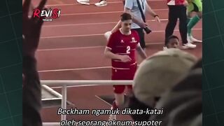 Momen Kevin Diks ngebela Beckham yang dikatai-katai oknum suporter ????