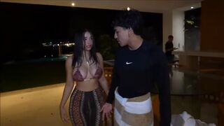 He look at my t*ts..