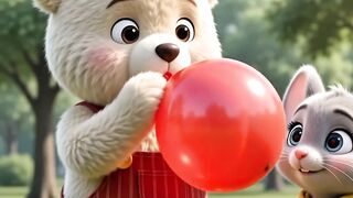 Bobo Flew Away With A Giant Balloon! ???????? | Funny Cartoon Shorts