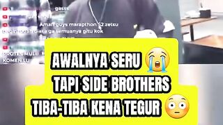 KENA TEGUR WAKTU STREAM DI MALAYSIA