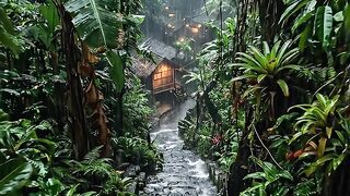 it rains in the countryside