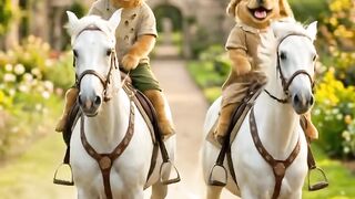 From Walk to GALLOP! ???????? Cutest Riders Ever!