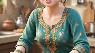 Beta, roti bana rahi ho ya Pakistan ka naksha?" ????????