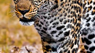 Leopard stylish running
