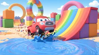 bus car kids video