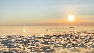 Beautiful Sea of Clouds View ☁️????