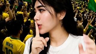 Beautiful fans brazil
