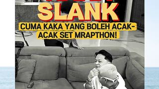 Cuma Kaka Slank Yang Boleh Acak-Acak Set Marapthon ????