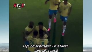 Gila sih, reaksi ShowSpeed pas liat gol Vini ampe nyekek Receba! ????????