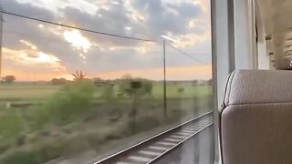 nice view train inside