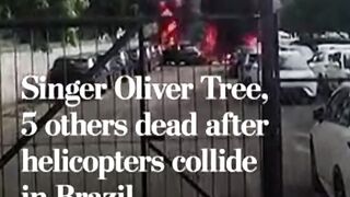 Oliver Tree Involved in Helicopter Mid-Air Collision