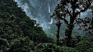 Nature’s Hidden Paradise: Breathtaking Waterfalls & Ocean Waves