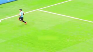 Ketika Suárez mempermalukan bek lawan tanpa menggigitnya ???? 3
