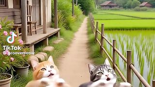 Cats Dancing