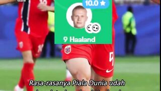 Haaland di Piala Dunia mah beda kelas!