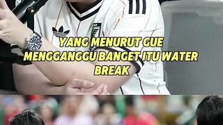 Hydration Break bisa mengganggu momentum   #pialadunia2026 #coachjustin #pangeransiahaan #sepakbola
