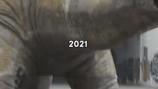 Tragis Banget! Misteri Temuan Jasad di Dalam Patung Dinosaurus ????????????