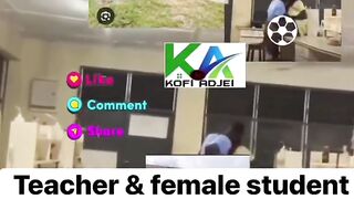 Video of the Bole SHS Teacher and His Female Student Doing it in the Science Laboratory