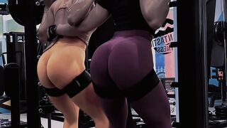 Two glutes partner