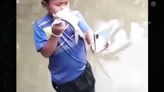 Little Kid Throws Wrong