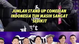 Jumlah Stand-up Comedian di Indonesia masih sedikit  #standupcomedy #panjistandup #comic