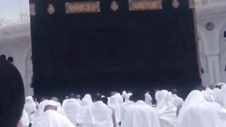 Front of baitullah sharif live azan