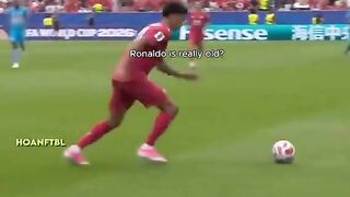 ronaldo sudah tidak muda lagi