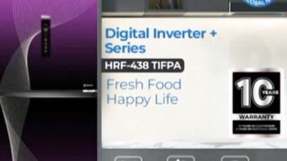 #Haier 16 Cu Ft/Digital Inverter/HRF-438IFPA (Fresher &